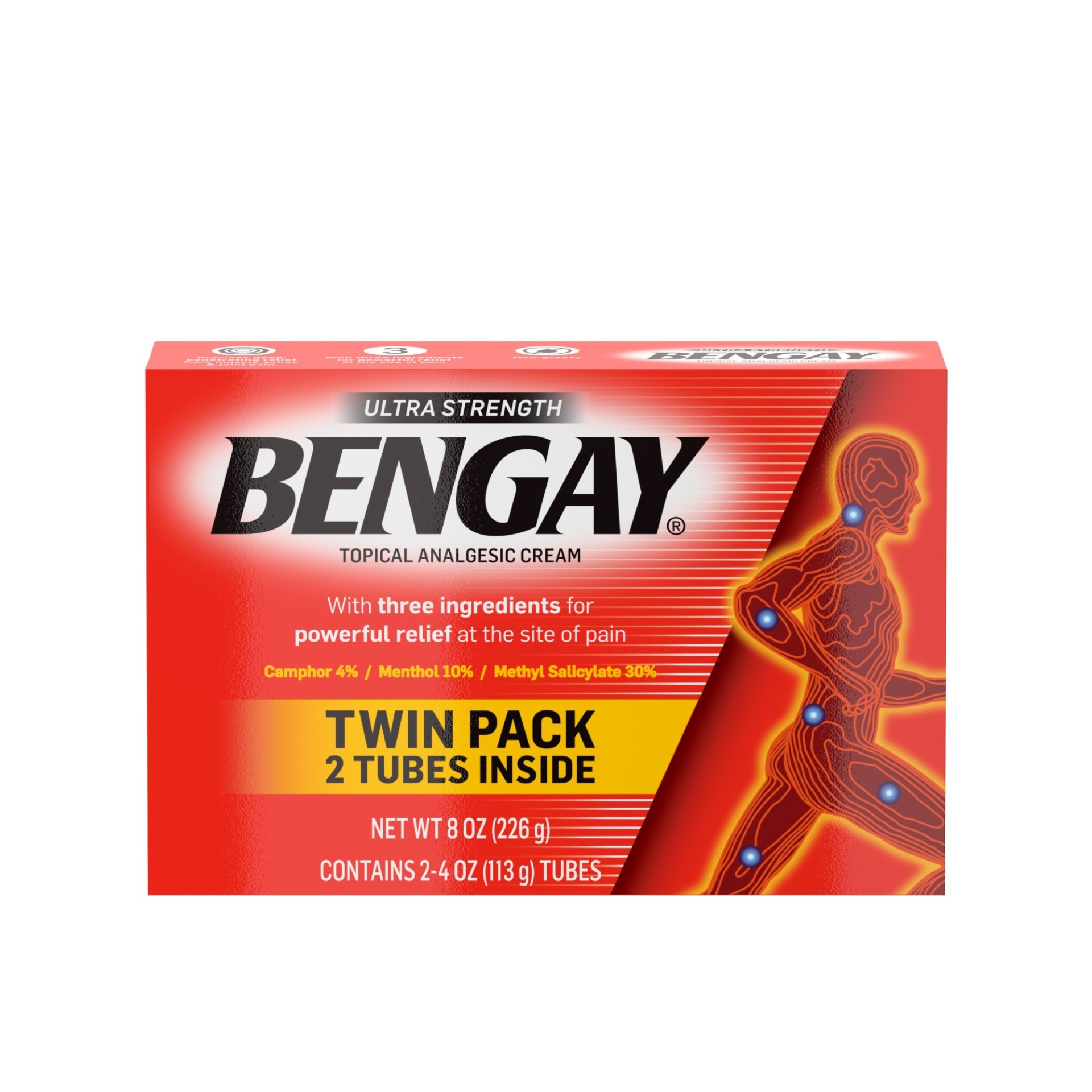 BENGAY Ultra Strength Pain Relieving Cream, 8 Oz 2 Ct; 4 Oz | Shipt