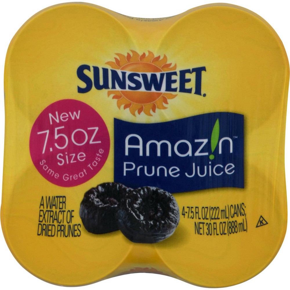slide 2 of 9, Sunsweet Prune Juice, 4 ct; 7.5 oz