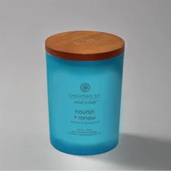 Chesapeake Bay Candle Mind & Body Collection, Medium Jar Candle, Nourish & Renew