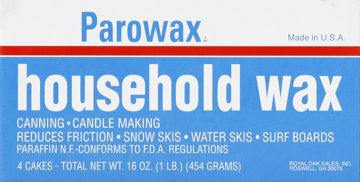 slide 5 of 5, Paskesz Household Wax 4 ea, 4 ct