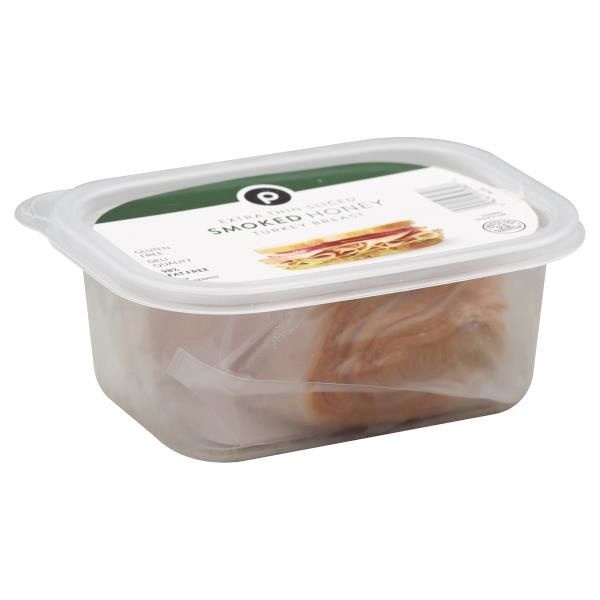 slide 1 of 1, Publix Extra Thin Sliced Smoked Honey Turkey Breast, 9 oz