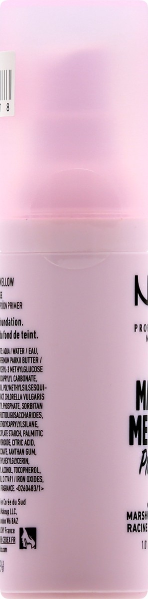 slide 4 of 9, NYX Professional Makeup The Marsh Mellow Primer 1.01 oz, 1.01 oz