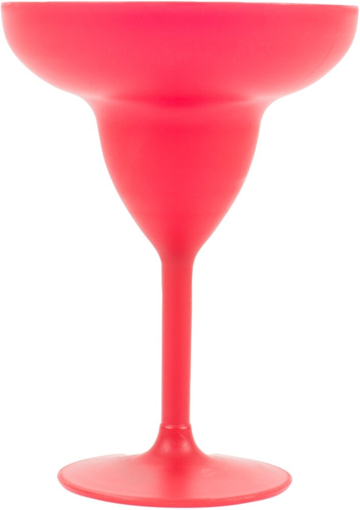 slide 1 of 1, HD Designs Outdoors Margarita Glass - Red, 11 oz