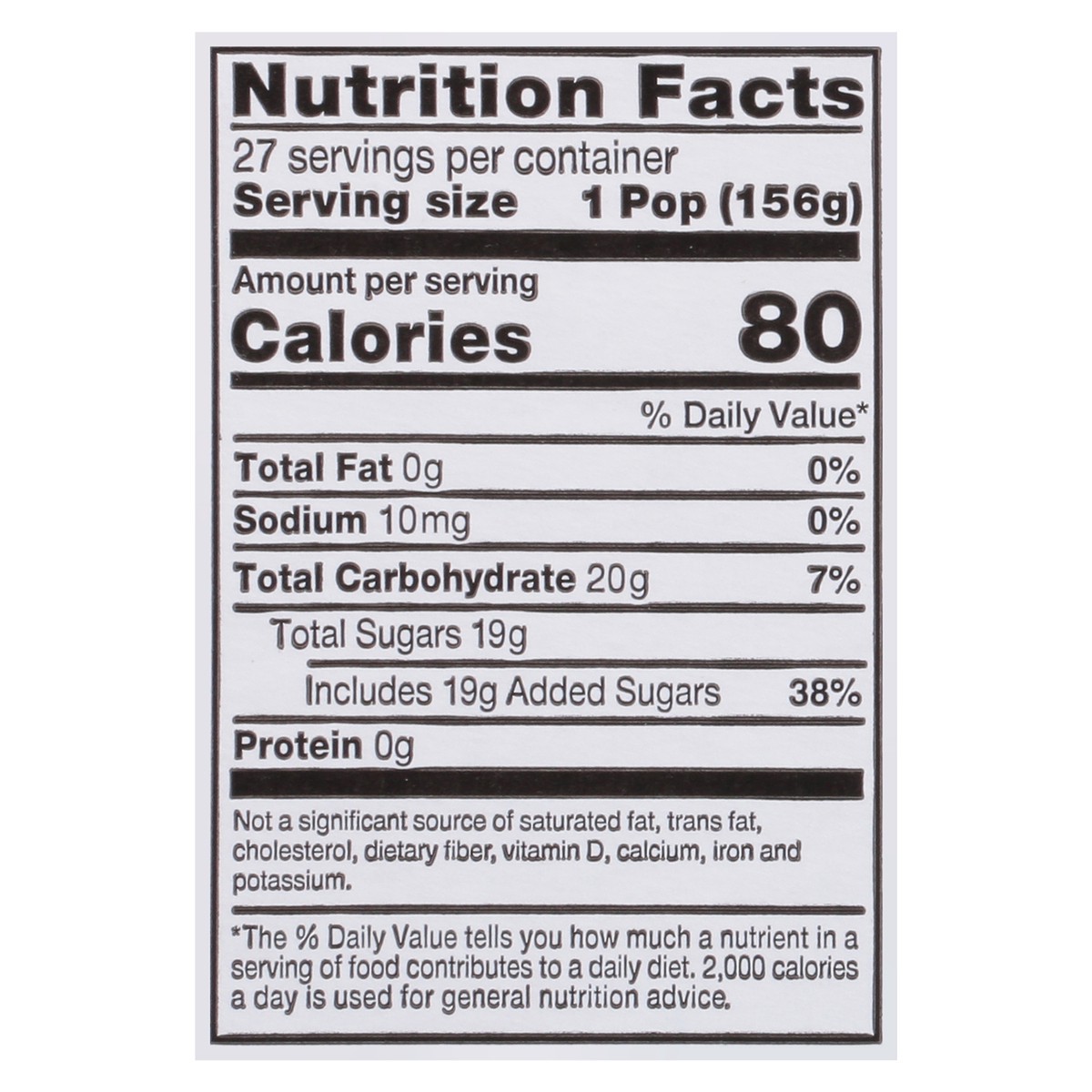 slide 10 of 13, Otter Pops Giant Pops 27 Pack 27 - 5.5 oz Pops, 27 ct