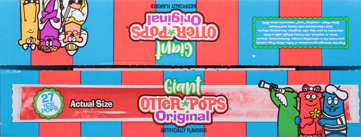 slide 6 of 13, Otter Pops Giant Pops 27 Pack 27 - 5.5 oz Pops, 27 ct