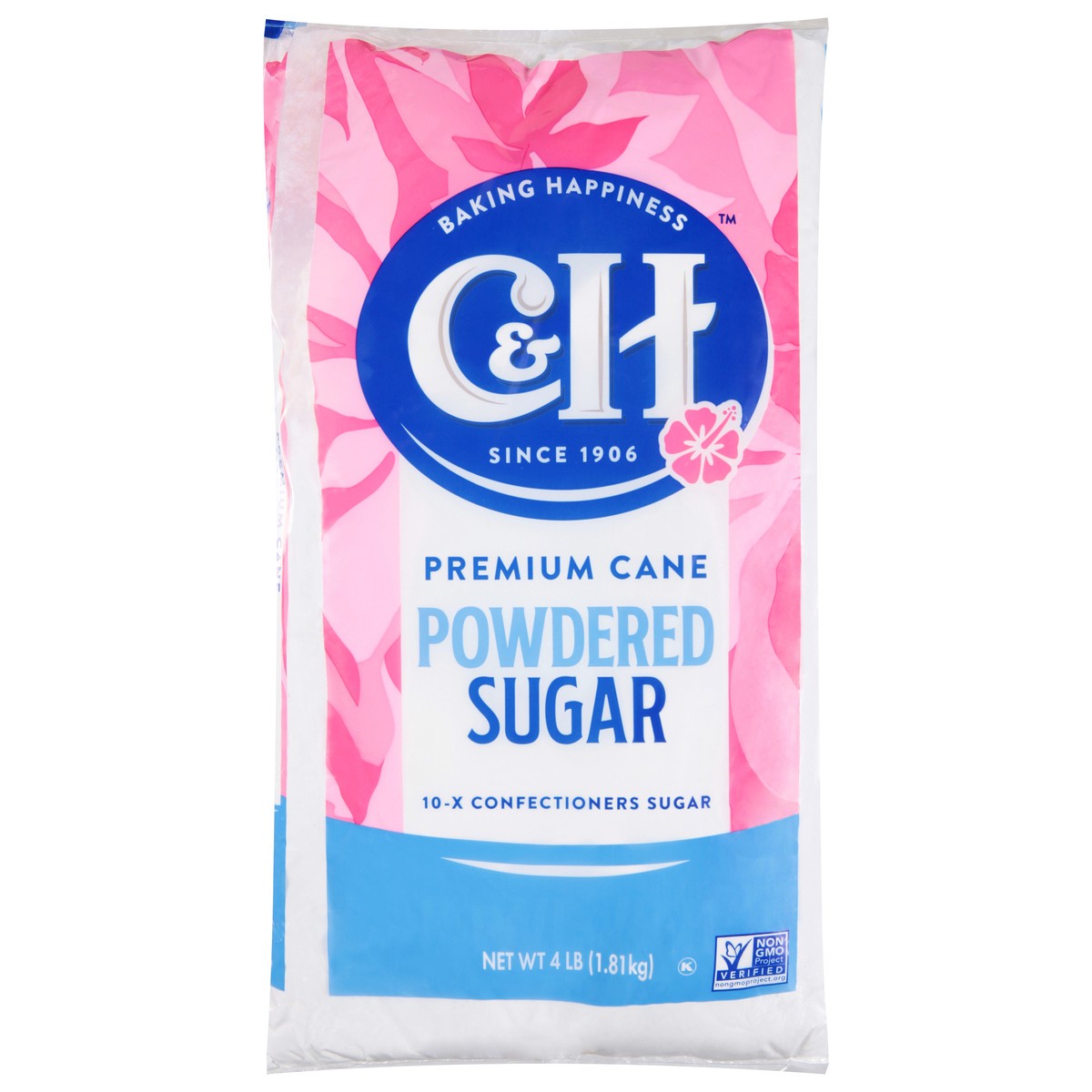 slide 1 of 11, C&H Premium Cane Powdered Sugar 4 lb, 4 lb