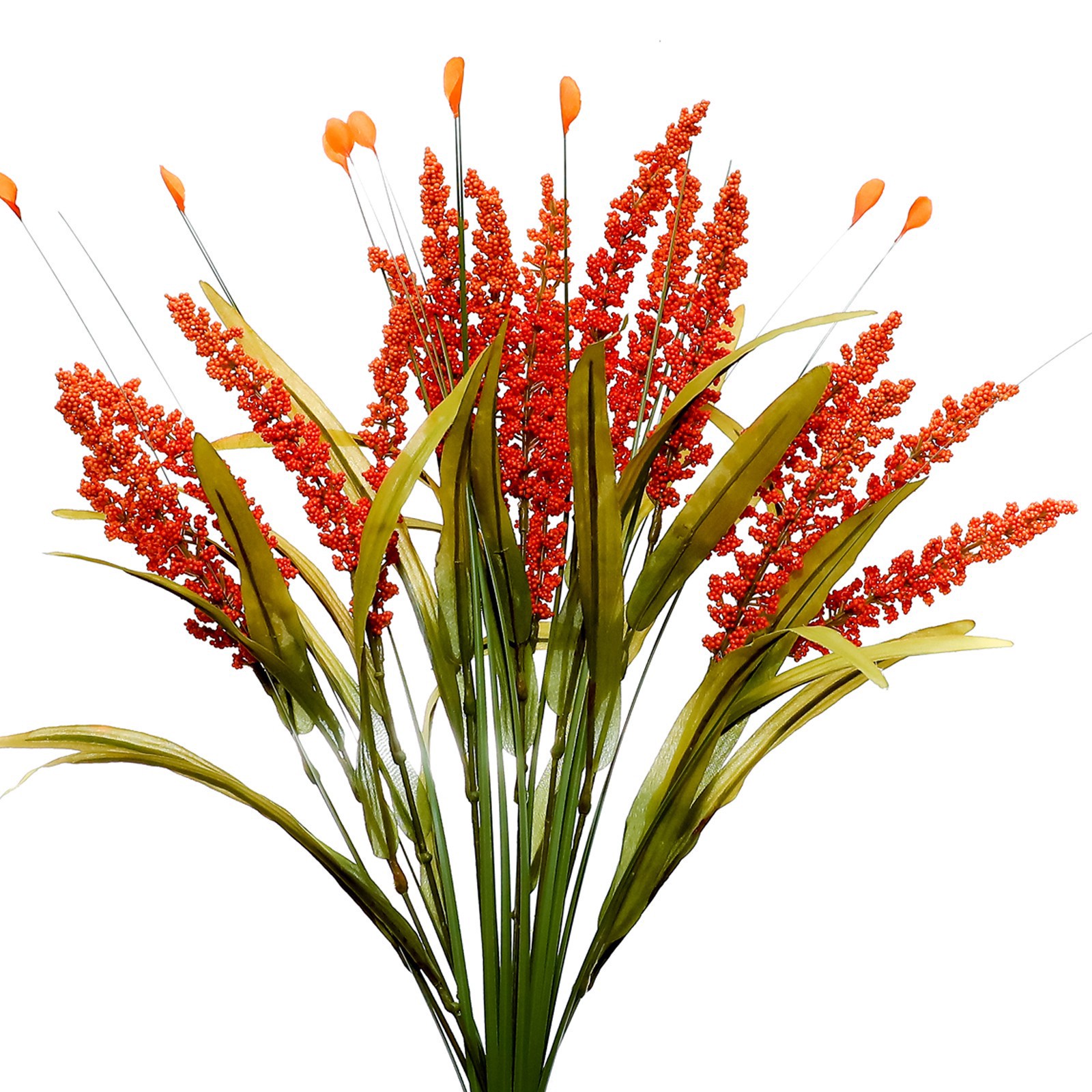 slide 3 of 3, 20.5" Dark Orange Berry Mix Deluxe Bush By Ashland, 20.5 in