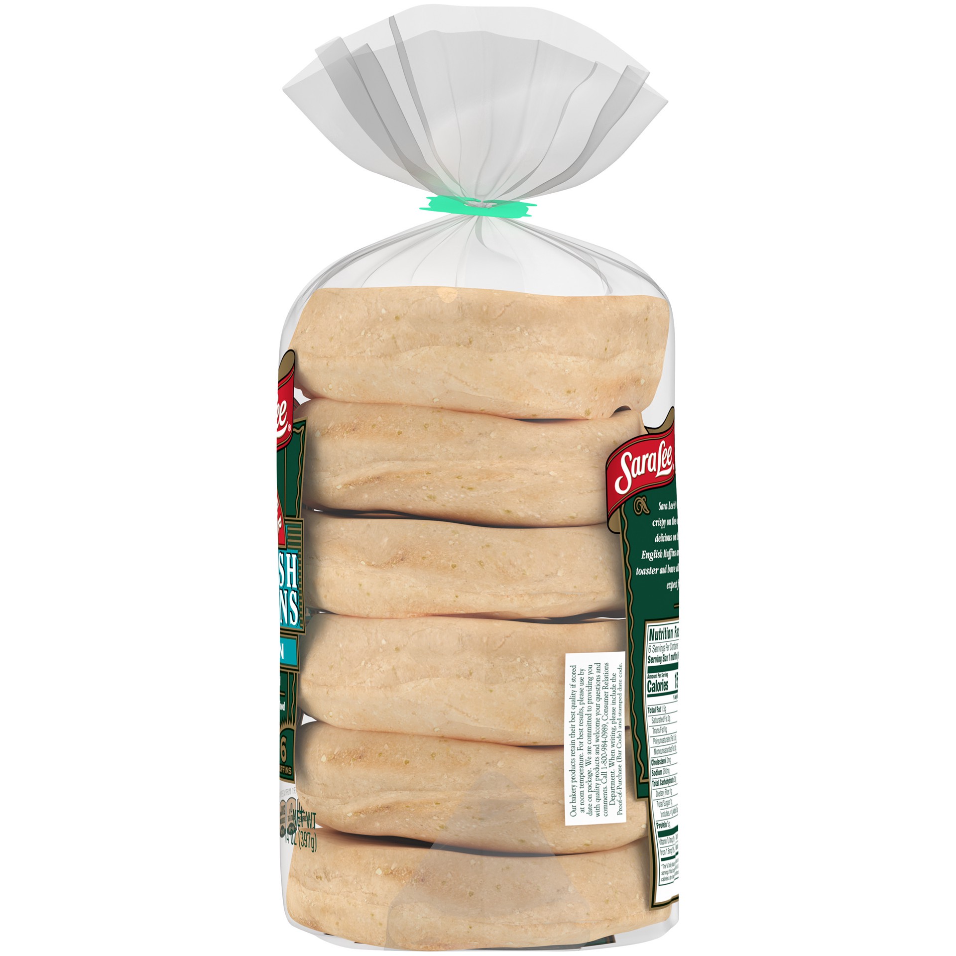 slide 4 of 5, Sara Lee Original English Muffins, 14 oz