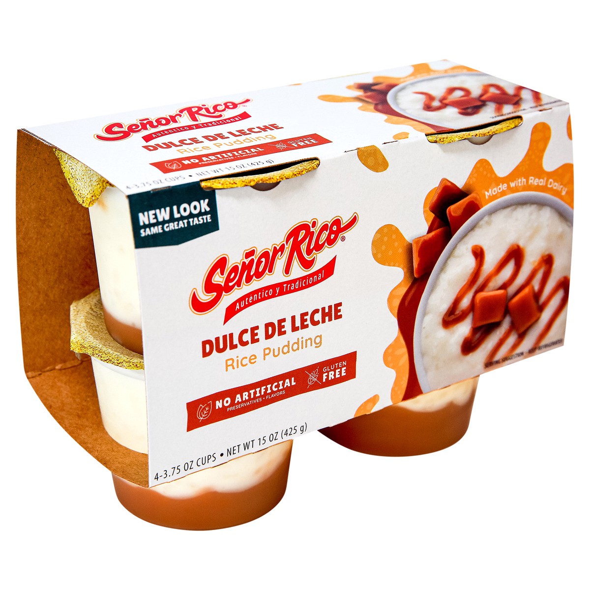 slide 5 of 9, Senor Rico Dulce De Leche Rice Pudding 4pk, 4 ct