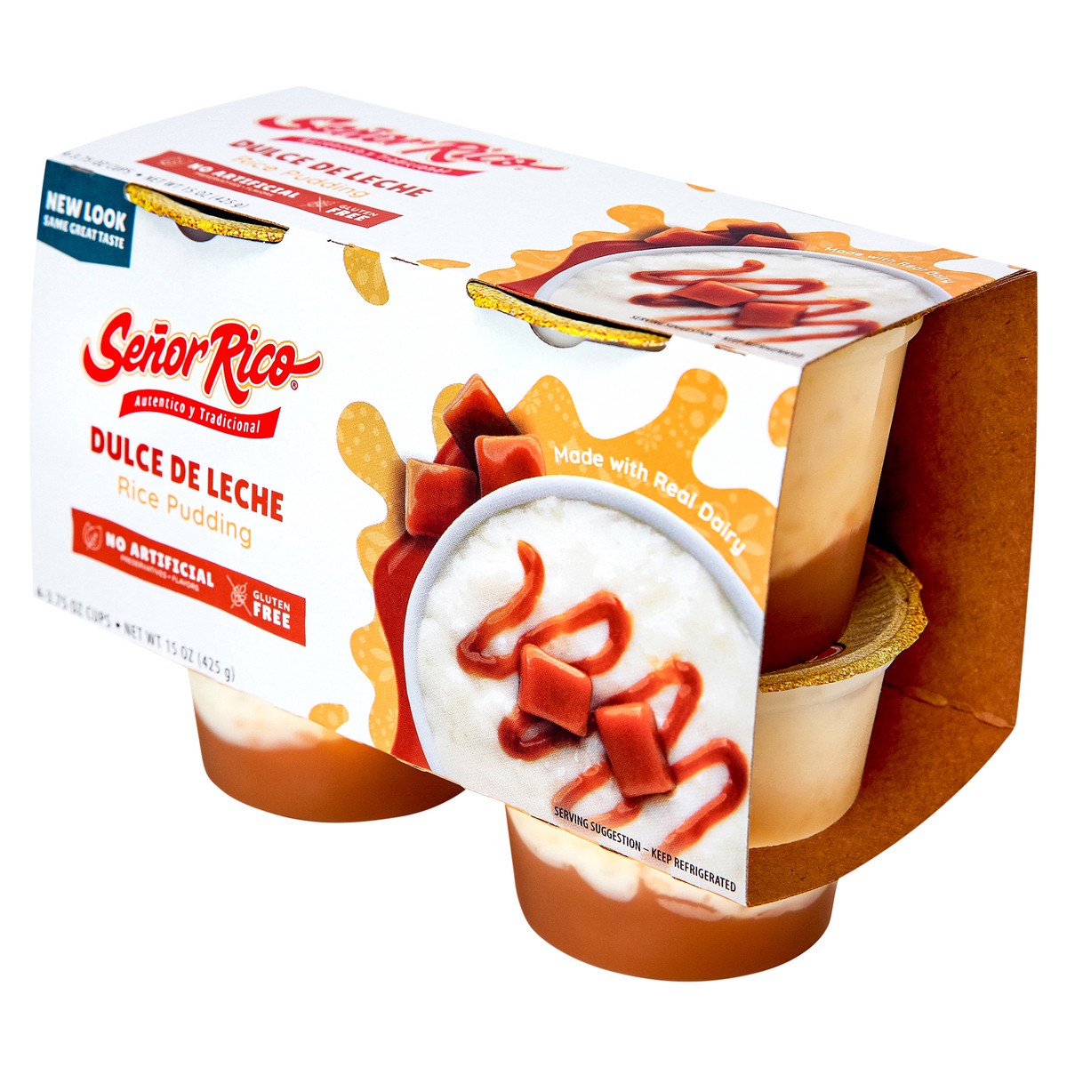 slide 9 of 9, Senor Rico Dulce De Leche Rice Pudding 4pk, 4 ct