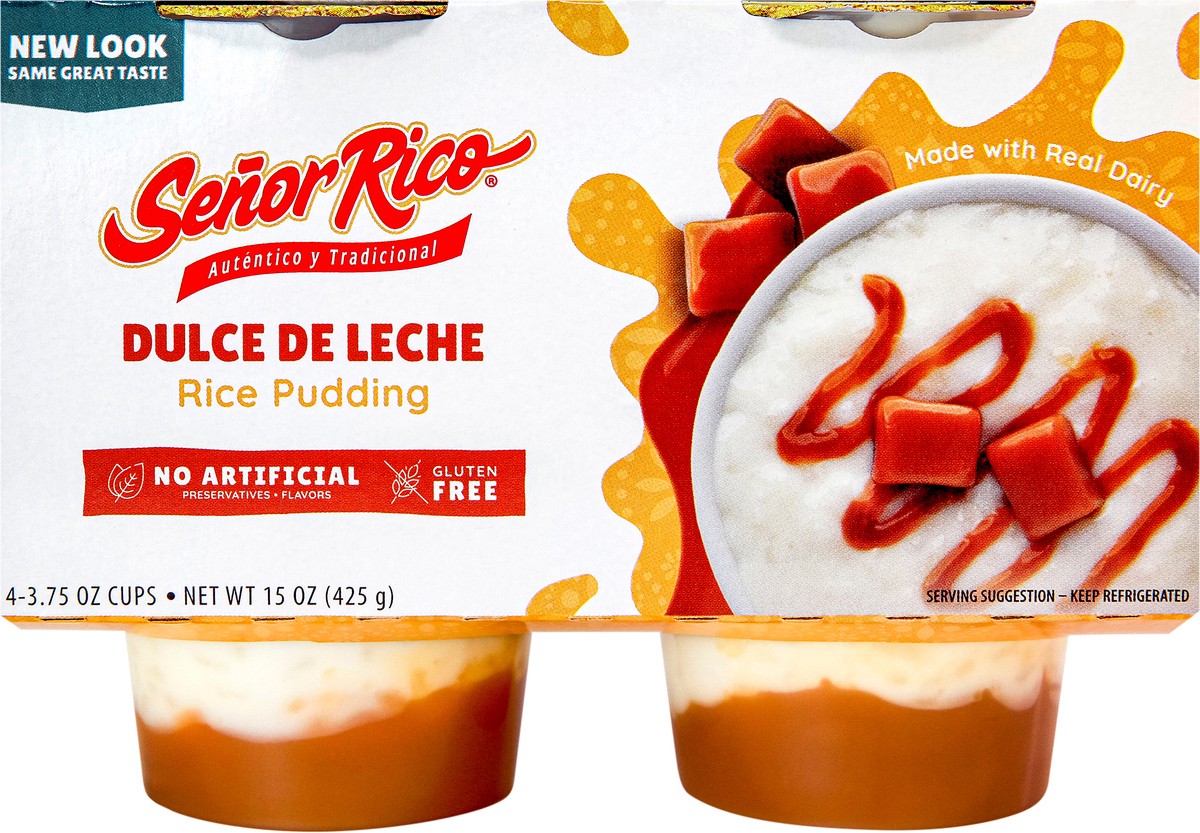 slide 4 of 9, Senor Rico Dulce De Leche Rice Pudding 4pk, 4 ct