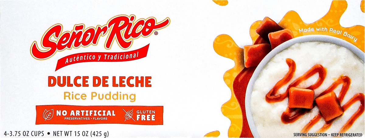 slide 8 of 9, Senor Rico Dulce De Leche Rice Pudding 4pk, 4 ct
