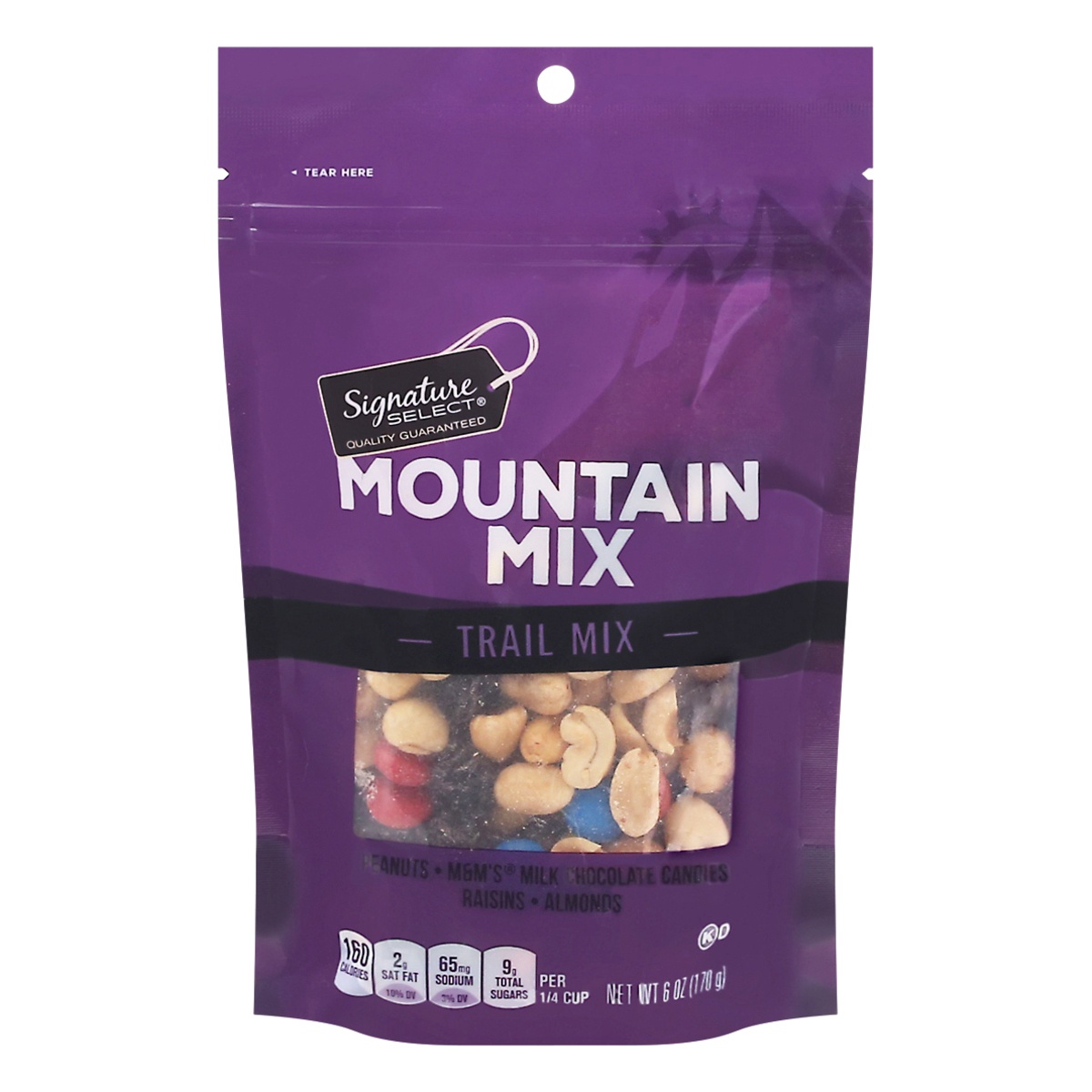 slide 1 of 9, Signature Select Mountain Mix Trail Mix 6 oz, 