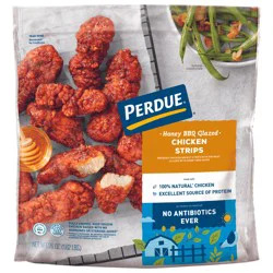 PERDUE Frozen Honey BBQ Glazed Breaded Chicken Strips, 26 oz