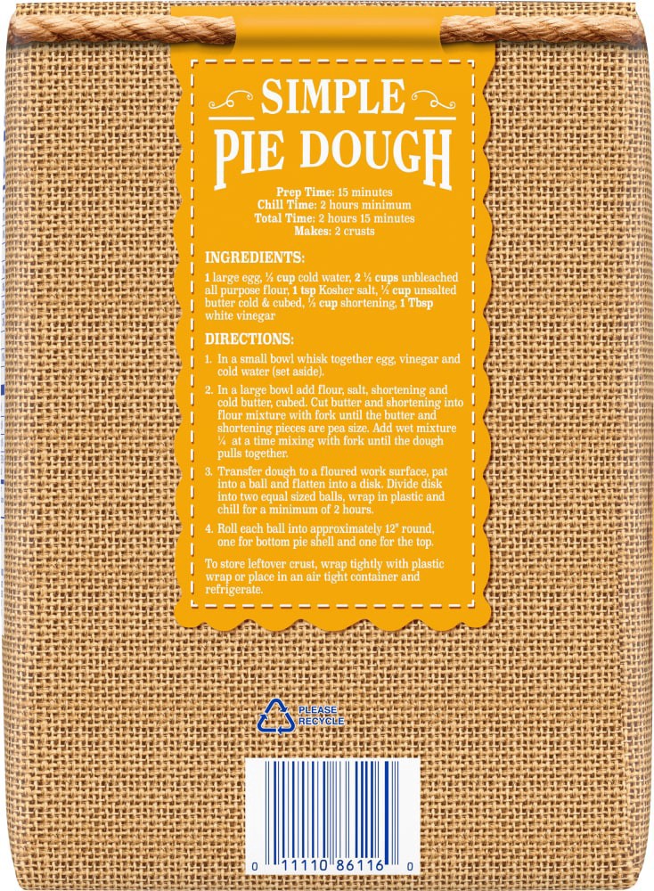 slide 3 of 5, Kroger Unbleached All Purpose Enriched Flour, 5 lb