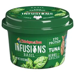 Chicken of the Sea Infusions Basil Tuna 2.8 oz