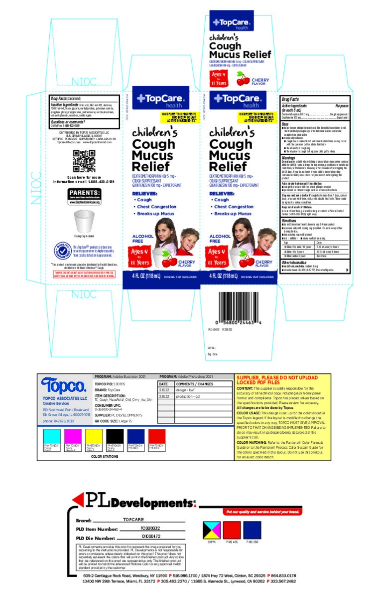 slide 8 of 14, TopCare Health Children's Cherry Flavor Cough Mucus Relief 4 fl oz, 4 fl oz