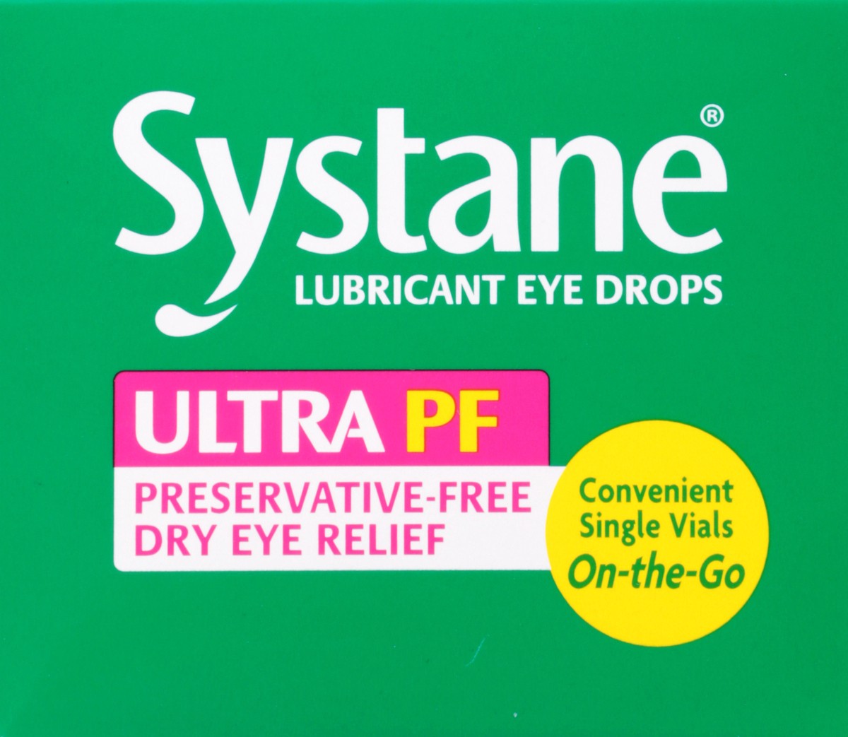 slide 3 of 9, Systane Ultra PF Lubricant Eye Drops 60 - 0.7 ml Vials, 60 ct