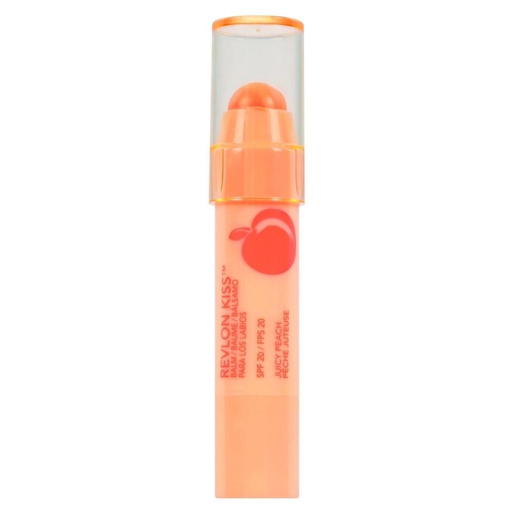 slide 5 of 5, Revlon Tinted Lip Balm - 015 Juicy Peach, 0.08 oz
