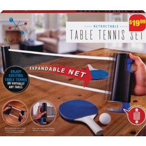 slide 1 of 1, Blakjax Retractable Table Tennis Set, 1 ct