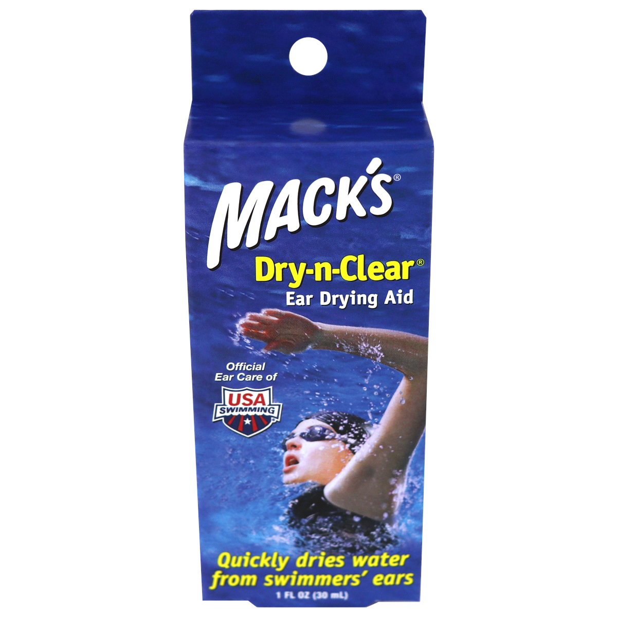 slide 1 of 5, Mack's Dry-n-Clear Ear Drying Aid, 1 oz