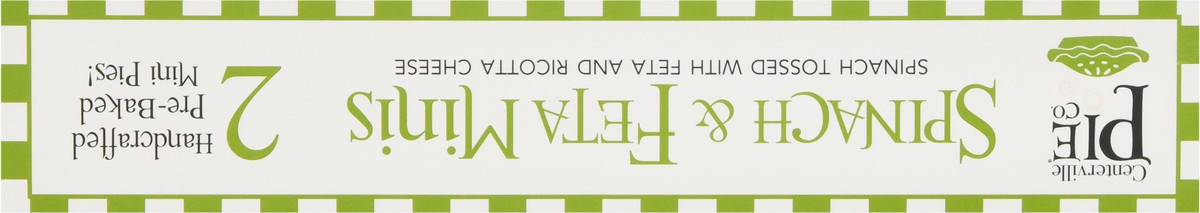 slide 4 of 13, Centerville Pie Company Spinach & Feta Minis Mini Pies, 2 ct