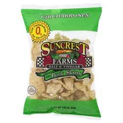 Suncrest Farms Pork Skins Salt & Vinegar - 2.25 OZ