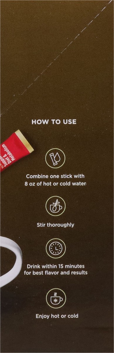 slide 9 of 9, VitaCup Medium Roast Instant Slim Coffee 10 - 0.13 oz Sticks, 10 ct