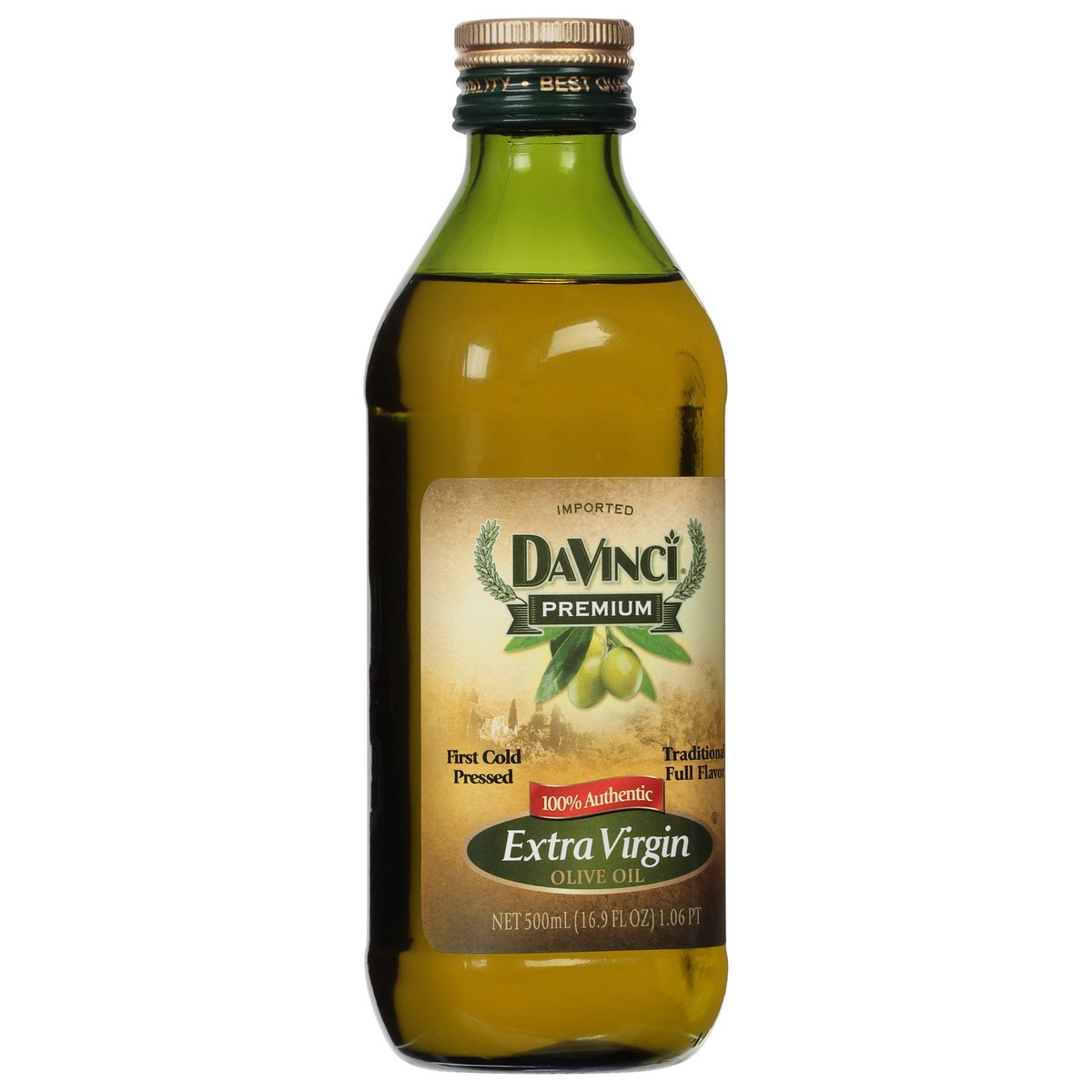 slide 2 of 9, Davinci X Virgin Olive Oil, 16.9 oz
