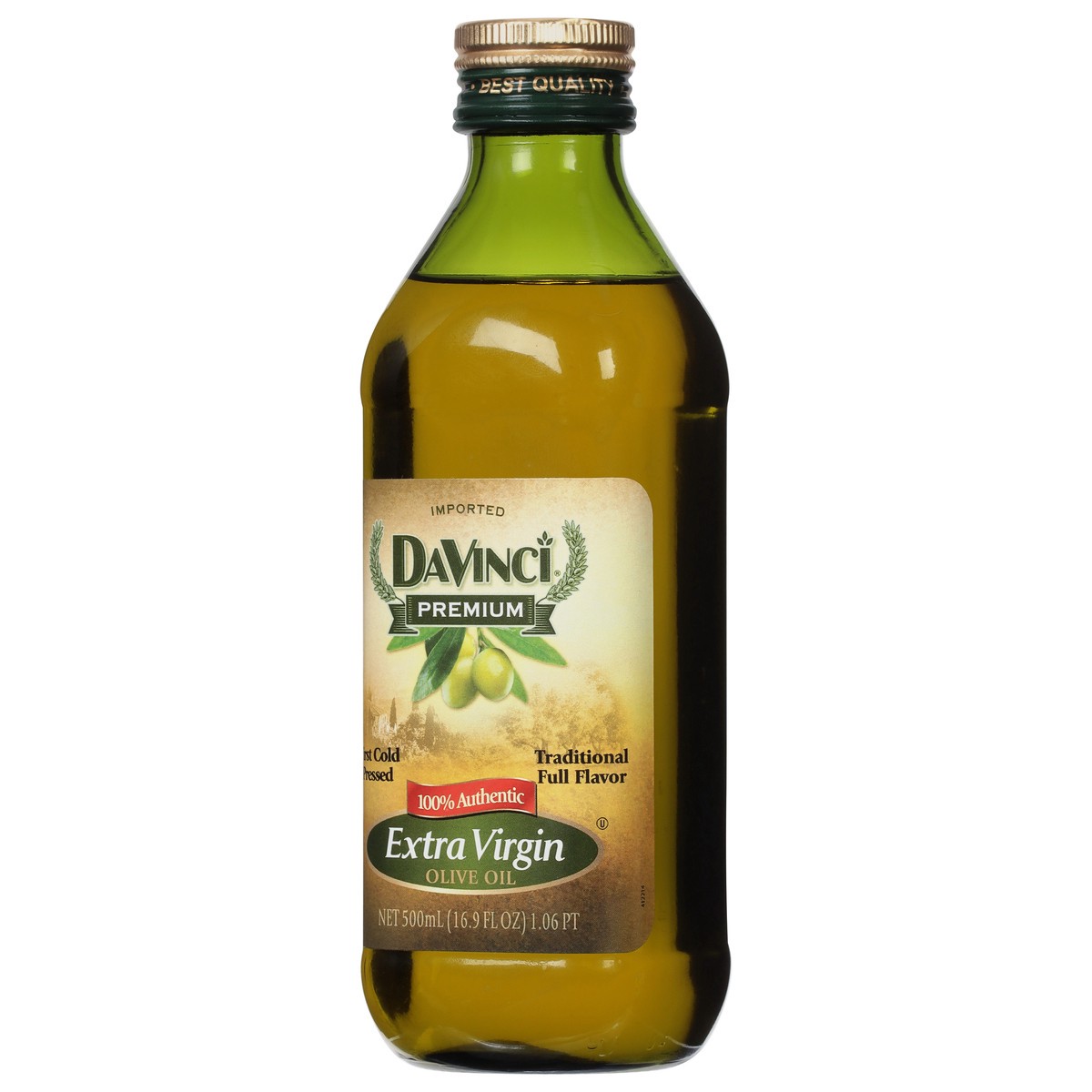 slide 3 of 9, Davinci X Virgin Olive Oil, 16.9 oz