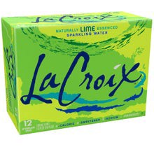 slide 1 of 1, La Croix LaCroix Lime Sparkling Water - 24 ct, 24 ct