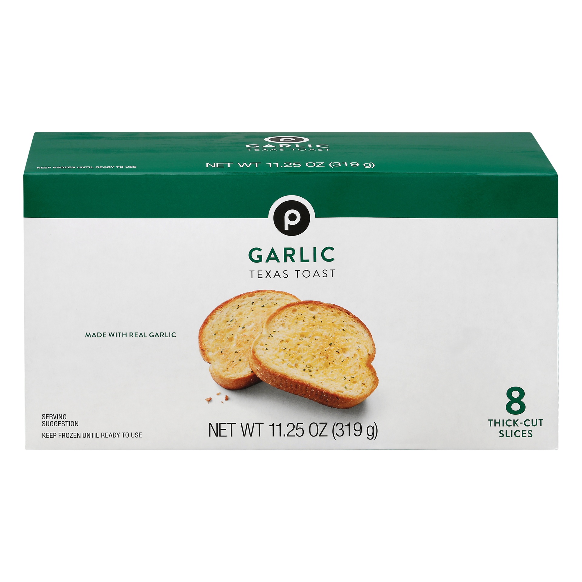 slide 1 of 1, Publix Garlic Texas Toast, 8 ct