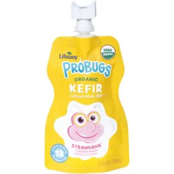 Lifeway Organic Kefir Strawnana Cultured Whole Milk