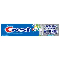 Crest Plus Baking Soda & Peroxide Whitening Toothpaste, Fresh Mint, 5.7 oz