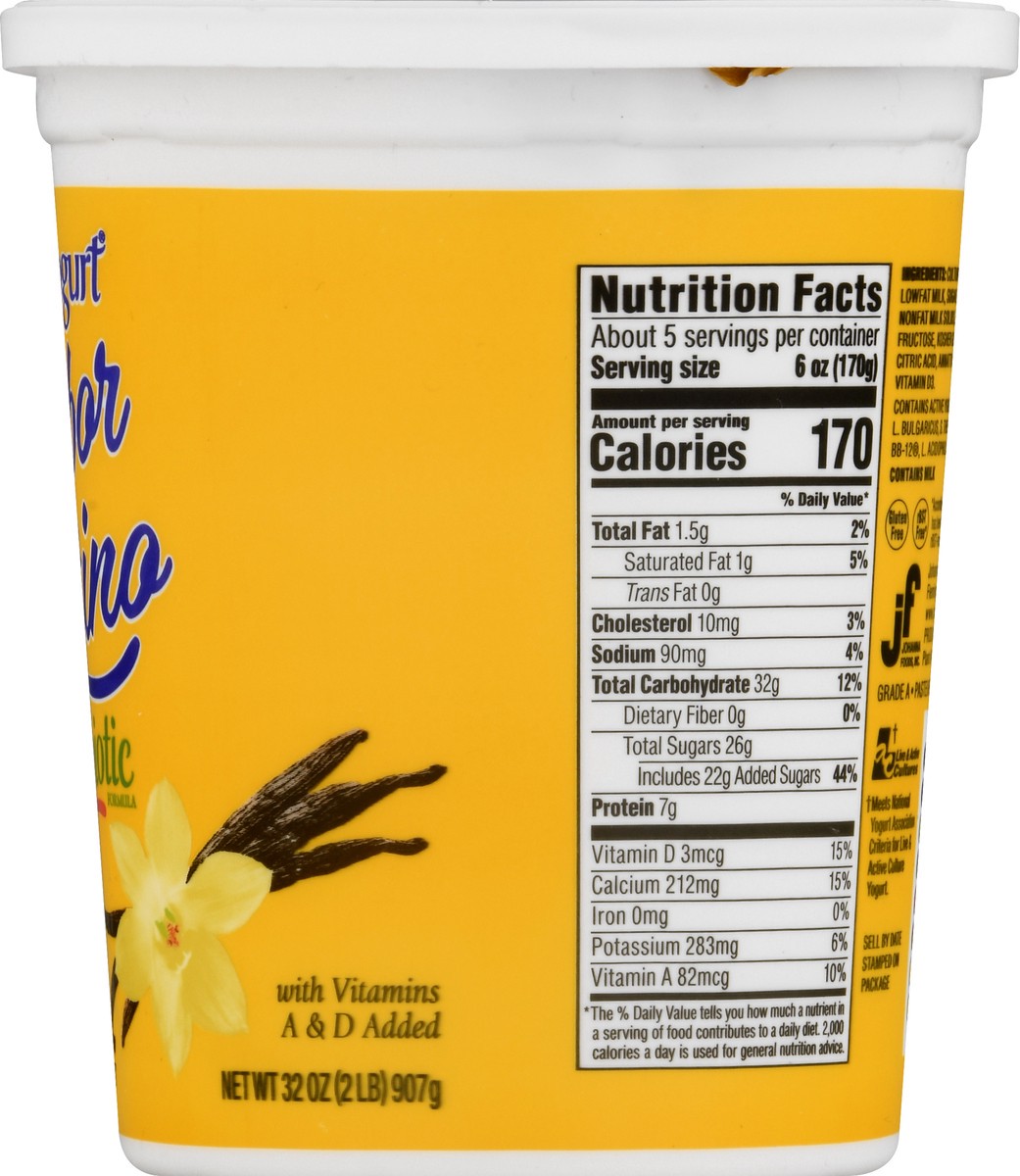 slide 11 of 13, La Yogurt Sabor Latino Lowfat Probiotic Vanilla Yogurt 32 oz, 32 oz