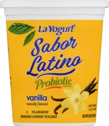 La Yogurt Sabor Latino Lowfat Probiotic Vanilla Yogurt 32 oz