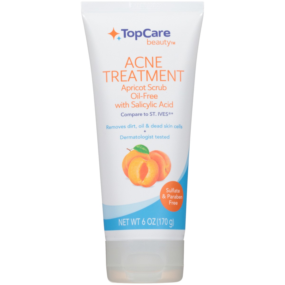 slide 6 of 9, Topcare Facial Scrub Apricot Med, 6 oz