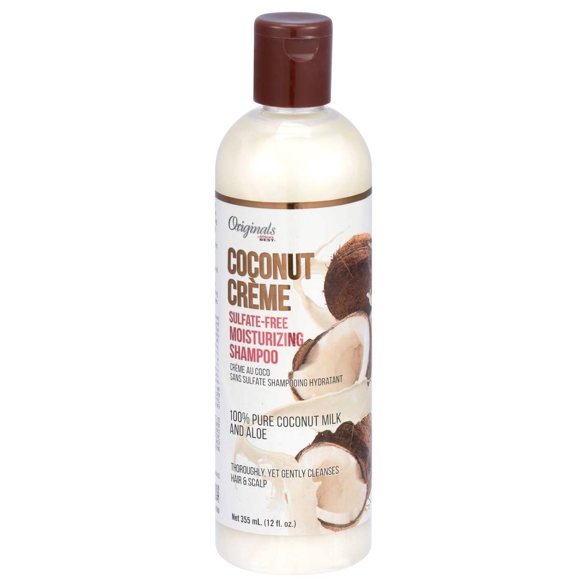 slide 2 of 10, Africa's Best Originals By Shampoo Coconut Creme Moisturizing Sulfate-Free, 12 oz