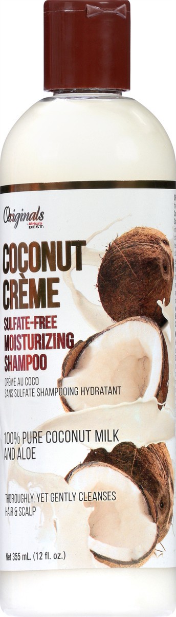 slide 8 of 10, Africa's Best Originals By Shampoo Coconut Creme Moisturizing Sulfate-Free, 12 oz