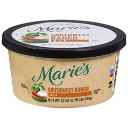 Marie's Southwest Ranch Dip - 12 oz Tub