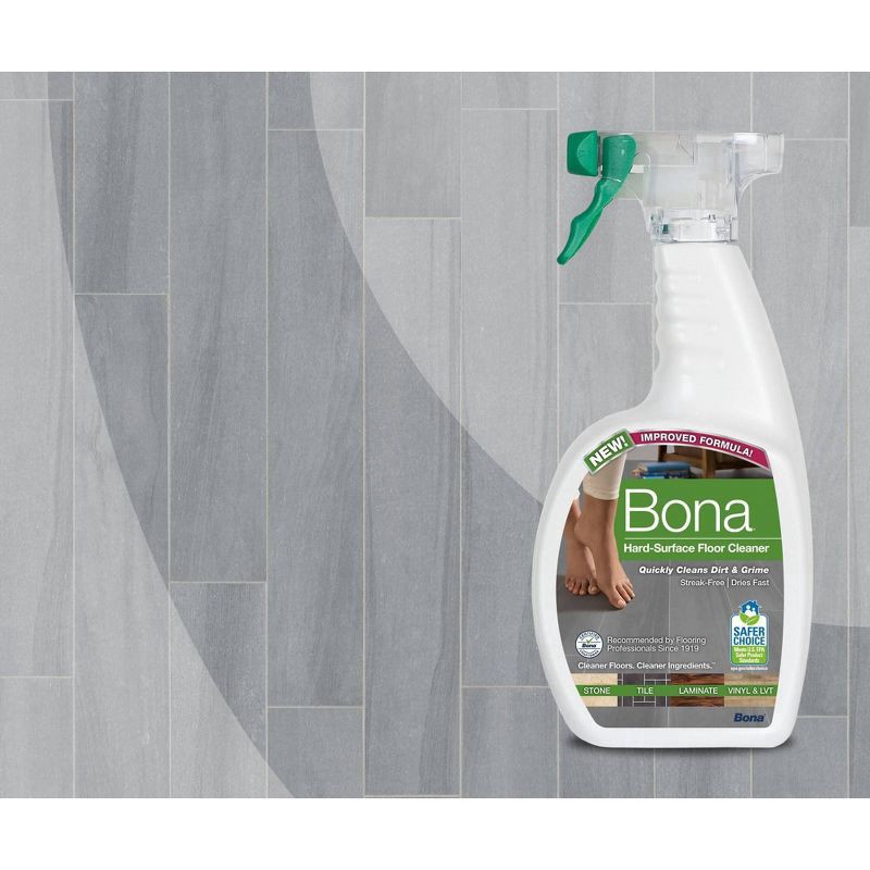 slide 9 of 10, Bona Cleaning Products Multi-Surface Cleaner Spray + Mop All Purpose Floor Cleaner Unscented, 32 oz