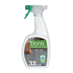 Bona Cleaning Products Multi-Surface Cleaner Spray + Mop All Purpose Floor Cleaner Unscented