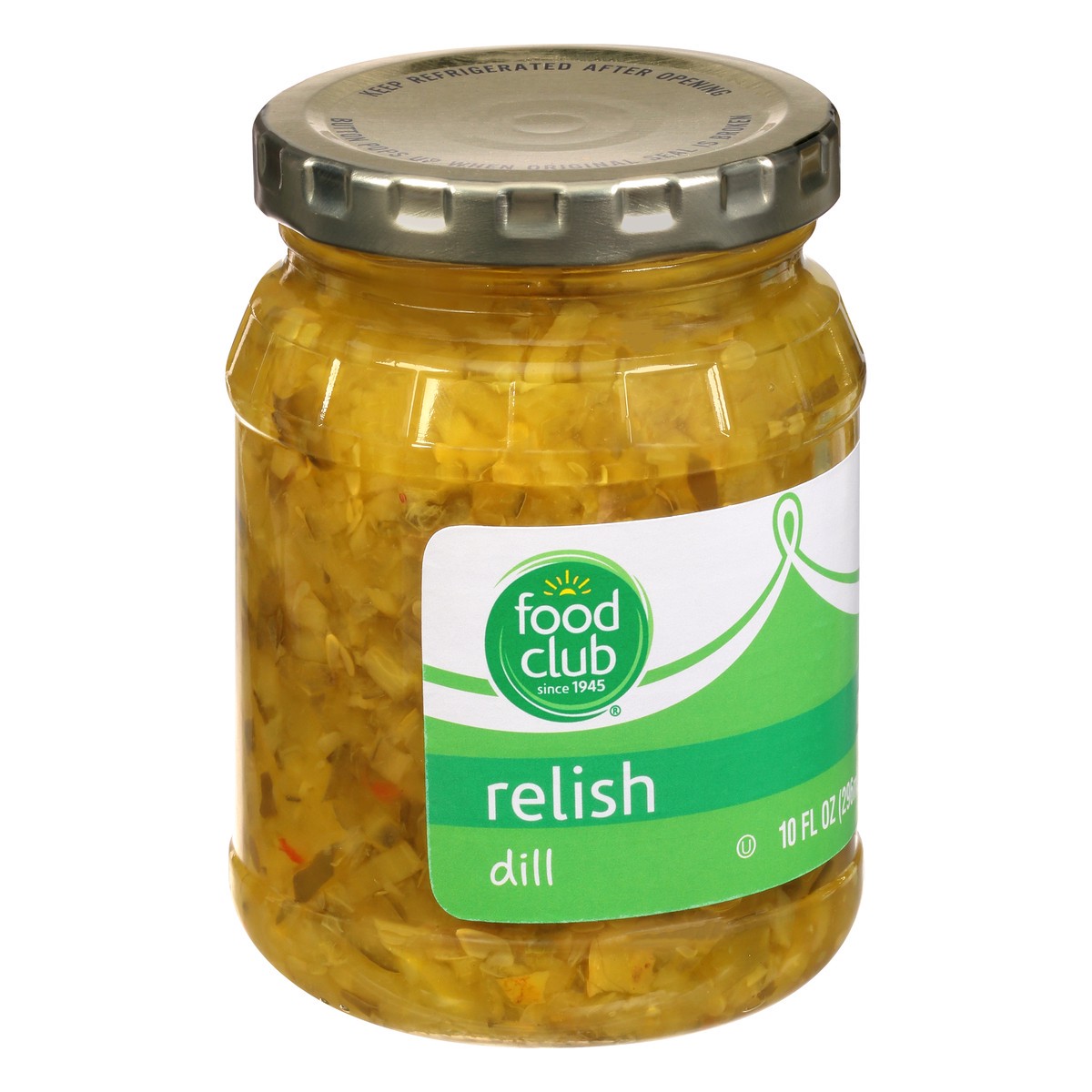 slide 2 of 10, Food Club Dill Relish, 10 oz