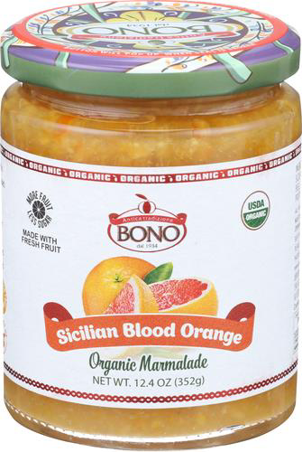slide 1 of 1, Bono Sicilian Blood Orange Organic Marmalade, 12.4 oz