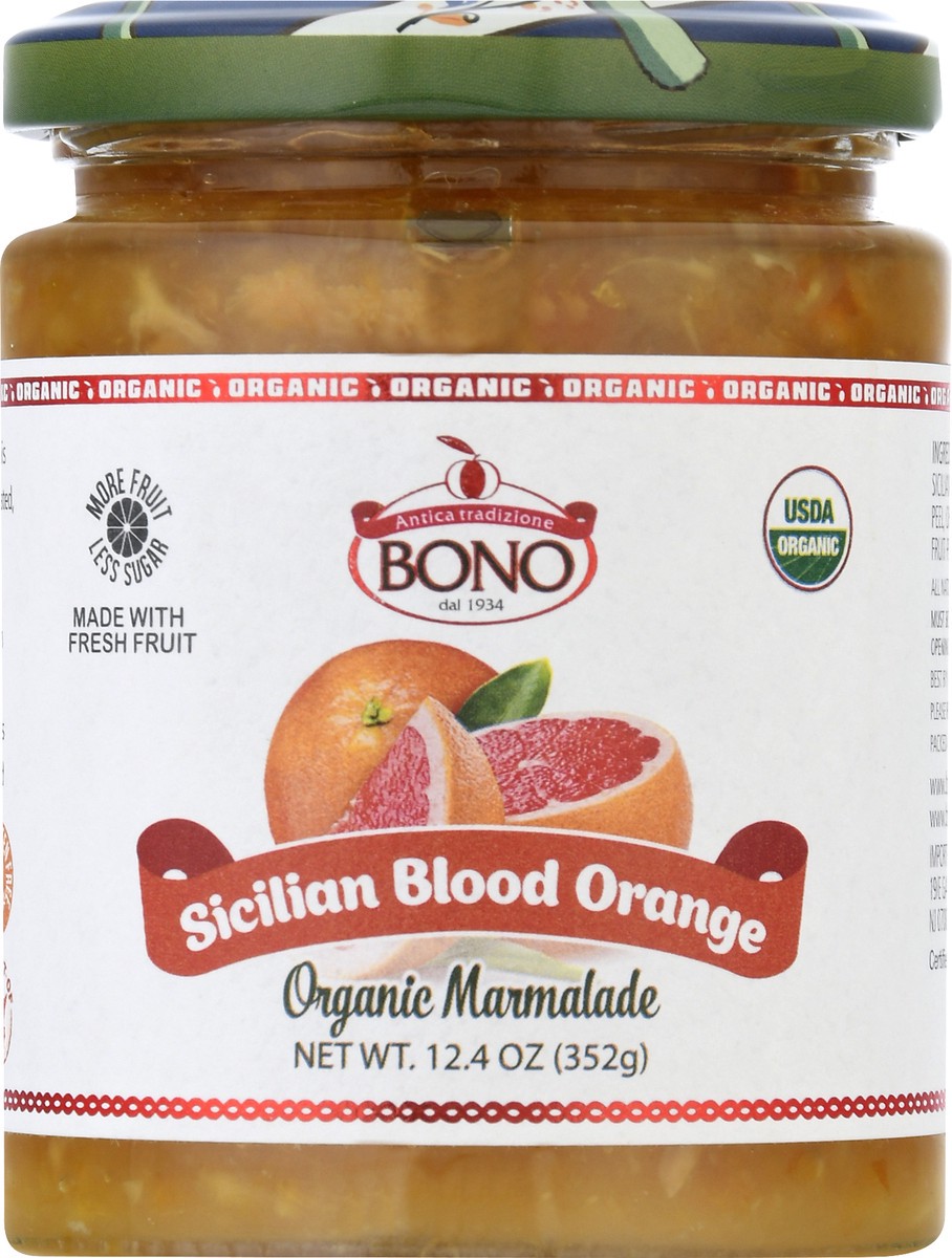 slide 8 of 9, Bono Organic Sicilian Blood Orange Marmalade 12.4 oz, 12.4 oz