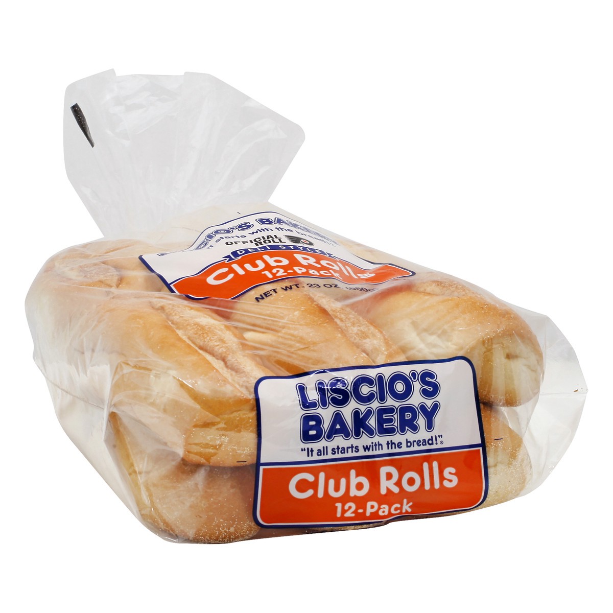 slide 7 of 12, Liscio's Bakery Deli Style 12 Pack Club Rolls 12 ea, 12 ct