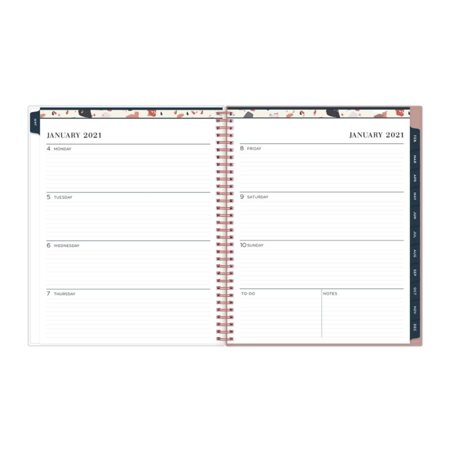 slide 3 of 4, Blue Sky Create-Your-Own Weekly/Monthly Planner, 8-1/2'' X 11'', Lofthouse, January To December 2021, 123321, 1 ct