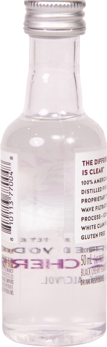 slide 5 of 10, White Claw Spirits White Claw Hard Spirits Black Cherry Flavored Vodka 50mL, 50 ml