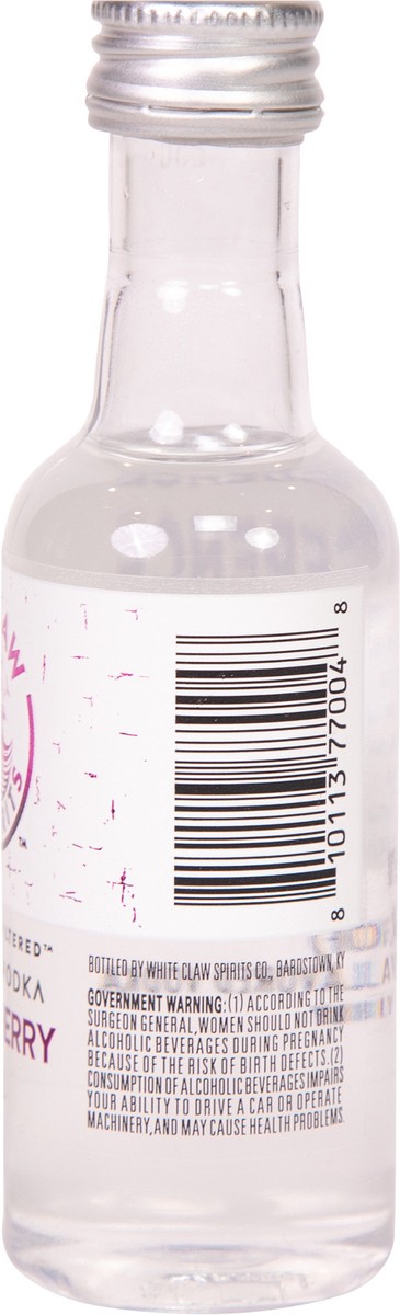 slide 2 of 10, White Claw Spirits White Claw Hard Spirits Black Cherry Flavored Vodka 50mL, 50 ml