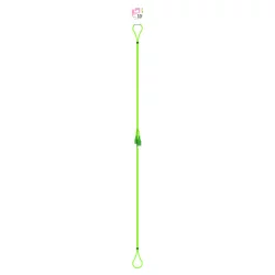 Cellcandy 10 Inch Apple Lightning Braided Cable - Green